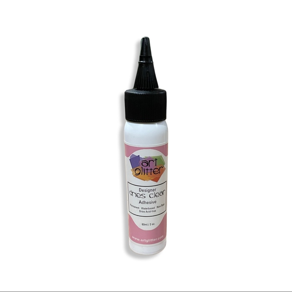 Art Glitter Dries Clear Adhesive Glue - 2 oz liquid
